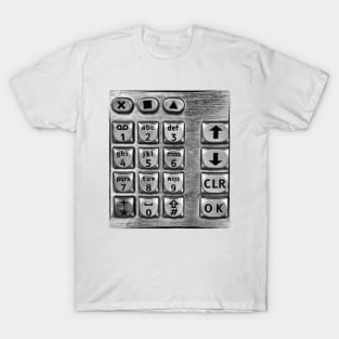 Retro callbox keypad T-Shirt